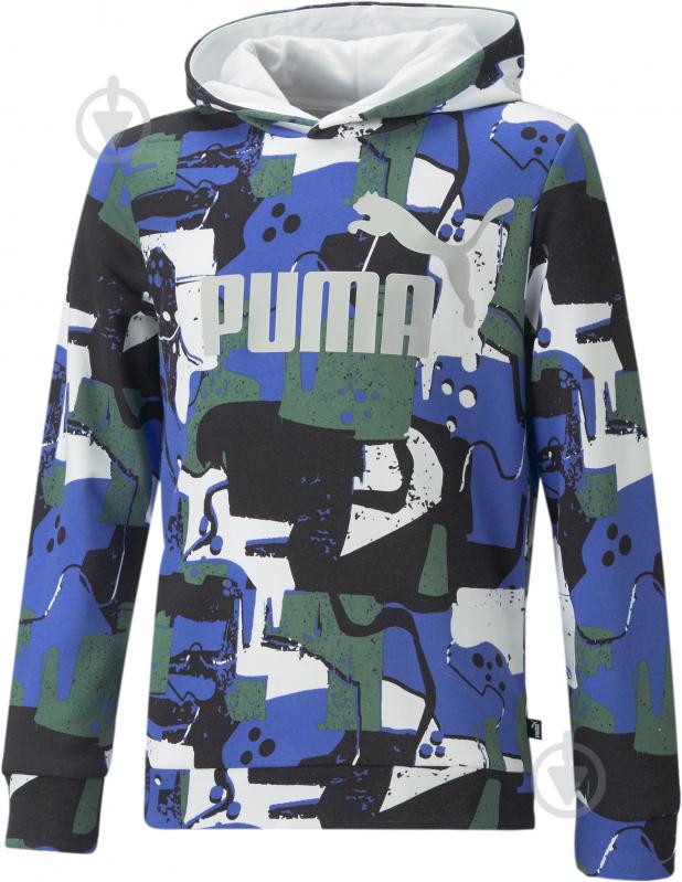 Джемпер Puma ESS+ STREET ART AOP HOODIE TR B 67327102 різнокольоровий - фото 1