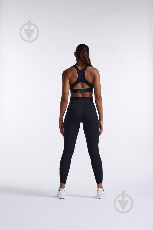 Лосины 2XU Form Stash Hi-Rise Comp Tight WA6874b_BLK/BLK р.L черный - фото 11