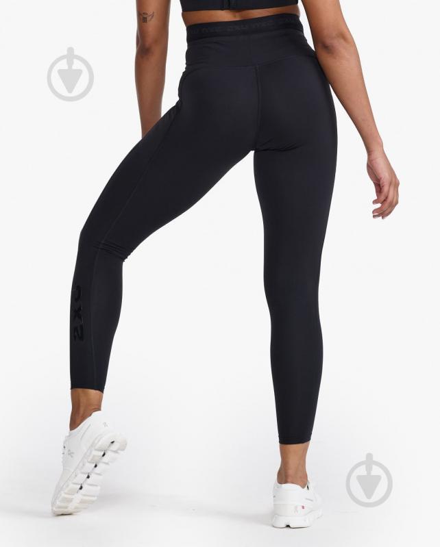 Лосины 2XU Form Stash Hi-Rise Comp Tight WA6874b_BLK/BLK р.L черный - фото 2