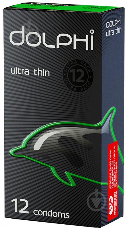 Презервативи Dolphi ultra thin 12 шт. - фото 1