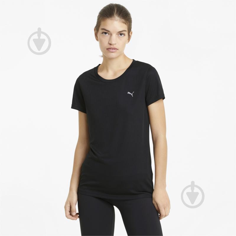 Футболка Puma PERFORMANCE TEE W 52031101 р.XS черный - фото 3