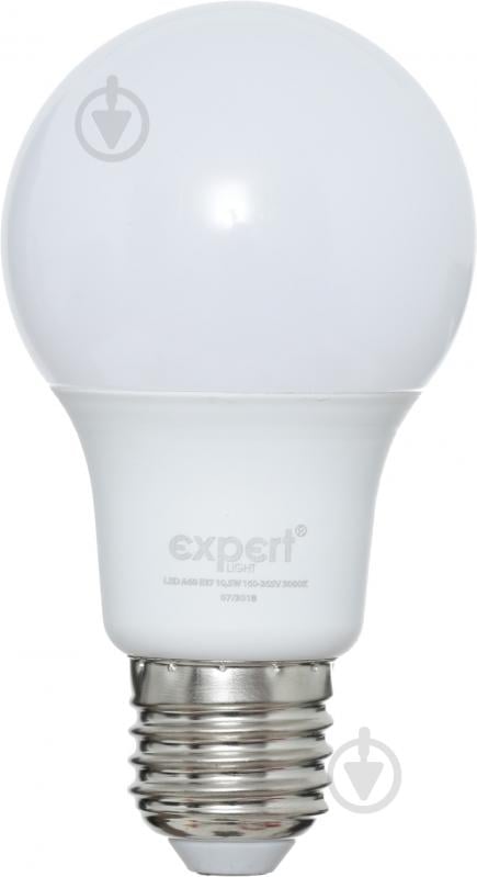 Лампа світлодіодна Expert Light 10,5 Вт A60 матова E27 265 В 3000 К - фото 1