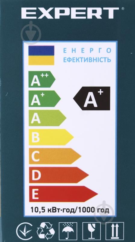 Лампа світлодіодна Expert Light 10,5 Вт A60 матова E27 265 В 4100 К EXH-A60-10,5W-E27-4100K - фото 2