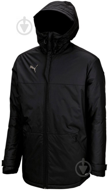 Куртка-парка чоловіча зимова Puma teamFINAL Parka Jacket 65649603 р.L чорна - фото 1