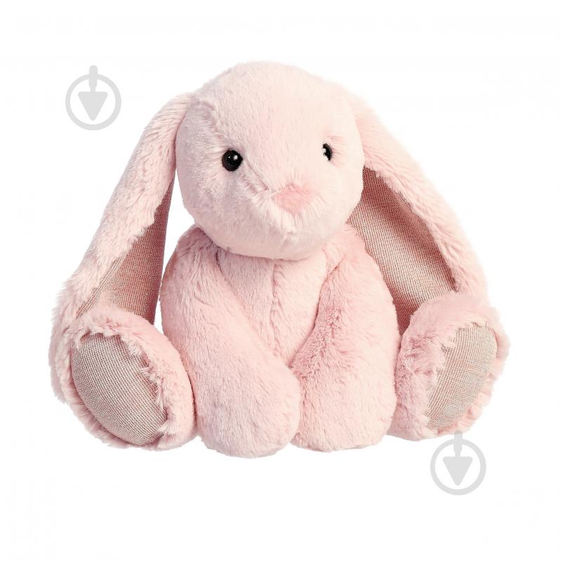 Мягкая игрушка Aurora Кролик 25 см розовый 201034A - фото 2