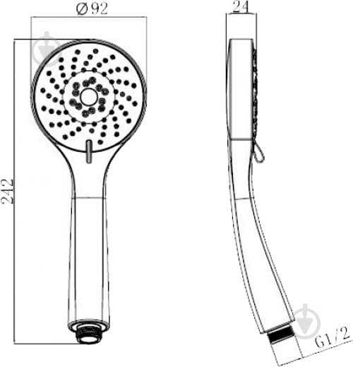 Ручний душ Koller Pool SH515 - фото 2