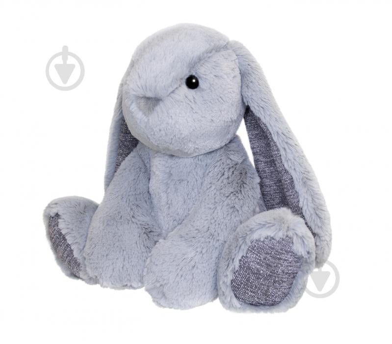 Мягкая игрушка Aurora Кролик 25 см серый 201034B - фото 2 Мягкая игрушка Aurora Кролик 25 см серый 201034B - фото 2