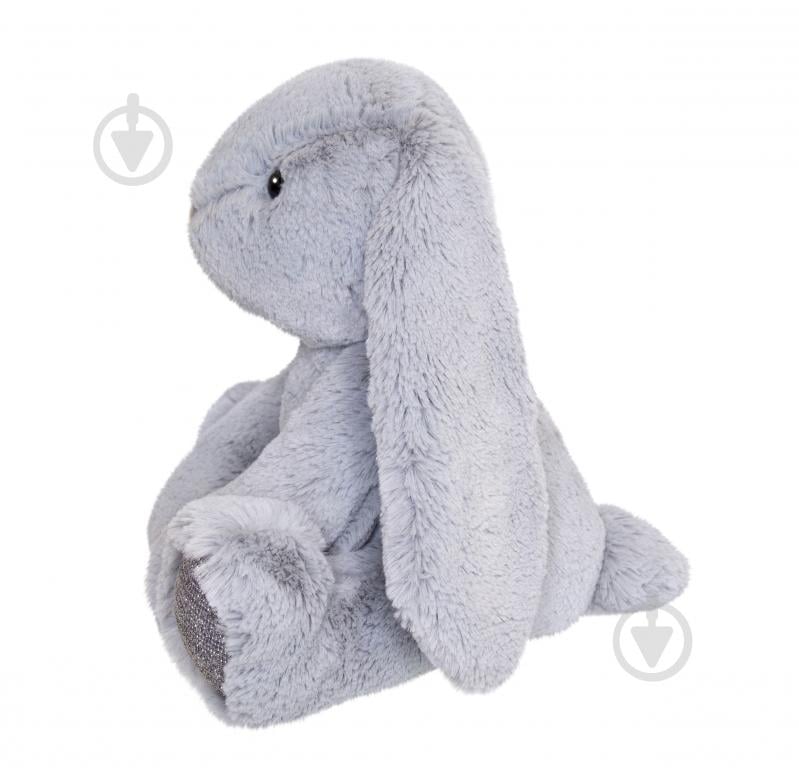 Мягкая игрушка Aurora Кролик 25 см серый 201034B - фото 3 Мягкая игрушка Aurora Кролик 25 см серый 201034B - фото 3