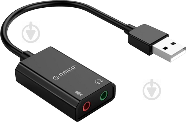 Звукова карта Orico USB Sound Card Adapter SKT2-BK - фото 3