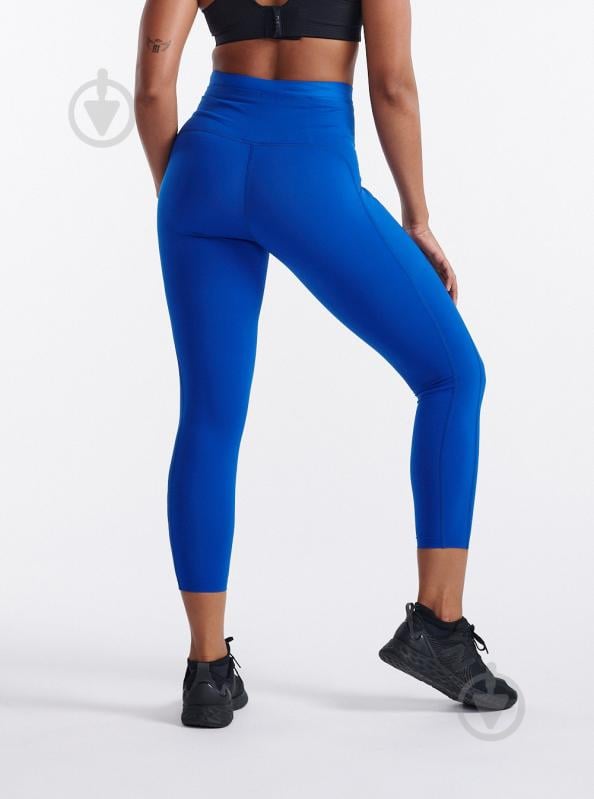 Лосины 2XU Form Stash Hi-Rise Comp 7/8 WA6908b_SUF/SUF р.S синий - фото 2 Лосины 2XU Form Stash Hi-Rise Comp 7/8 WA6908b_SUF/SUF р.S синий - фото 2