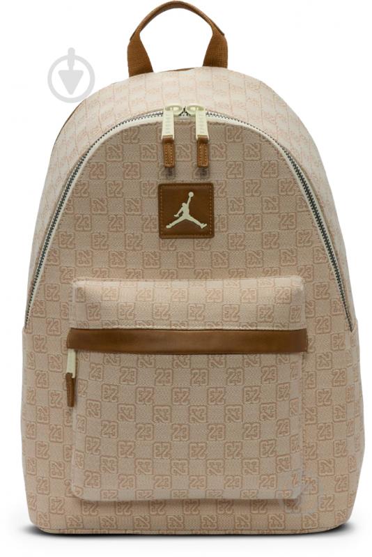 Рюкзак JAM MONOGRAM BACKPACK MA0758-W3Z 25 л темно-бежевий - фото 1