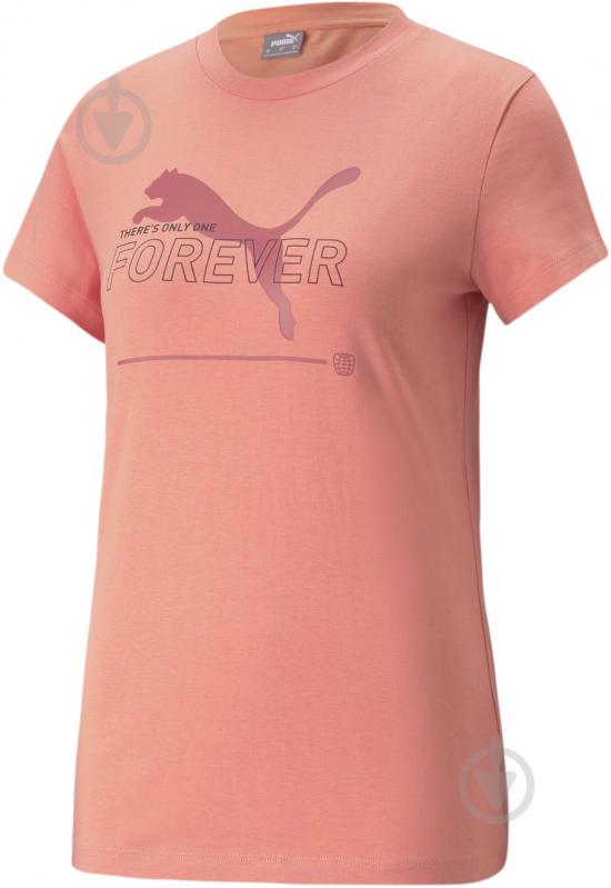 Футболка Puma ESS BETTER TEE 67330148 р.XL розовый - фото 1