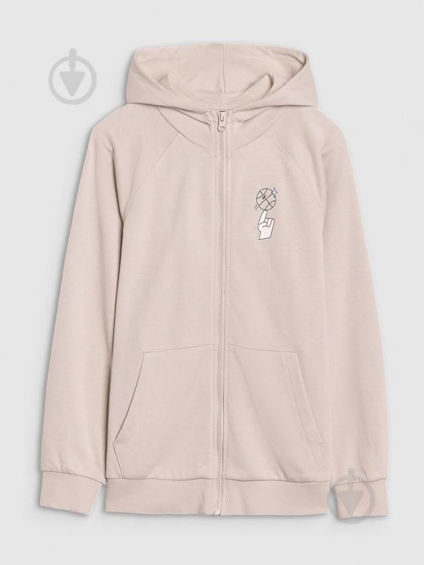 Джемпер 4F SWEATSHIRT M2103 4FJRSS25TSWSM2103-83S р.122 бежевий - фото 2