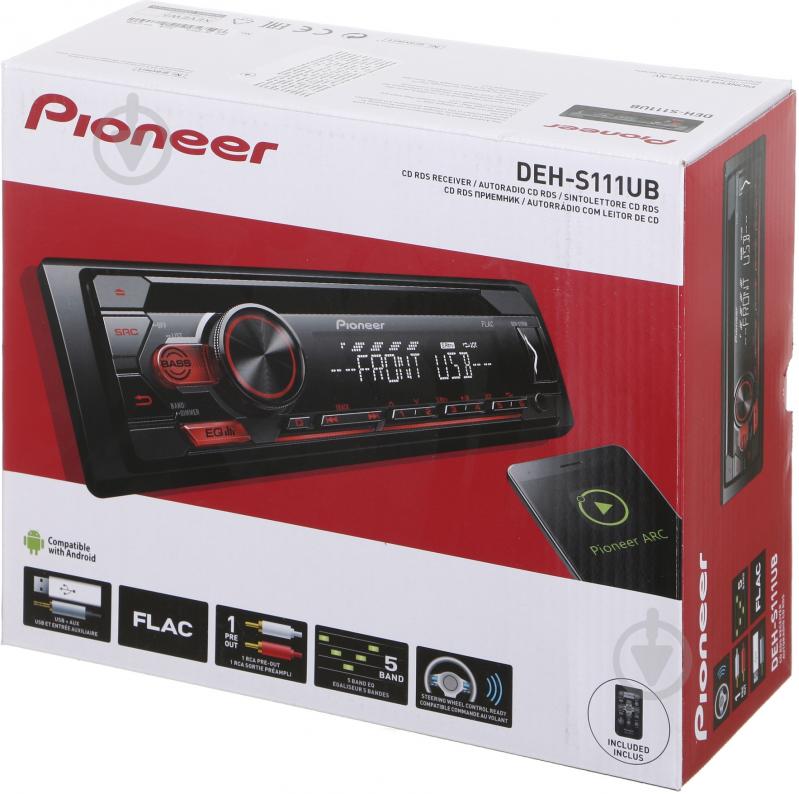 Автомагнитола PIONEER DEH-S111UB - фото 6