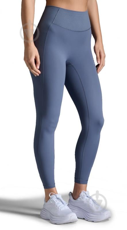 Лосини 2XU RIBBED HI-RISE COMP TIGHT WA7281b_IND/BST р.XL сірий - фото 1