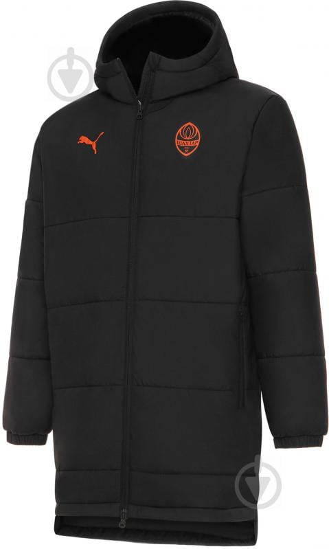 Куртка чоловіча Puma FCSD Bench Jacket 76487002 р.2XL чорна - фото 1