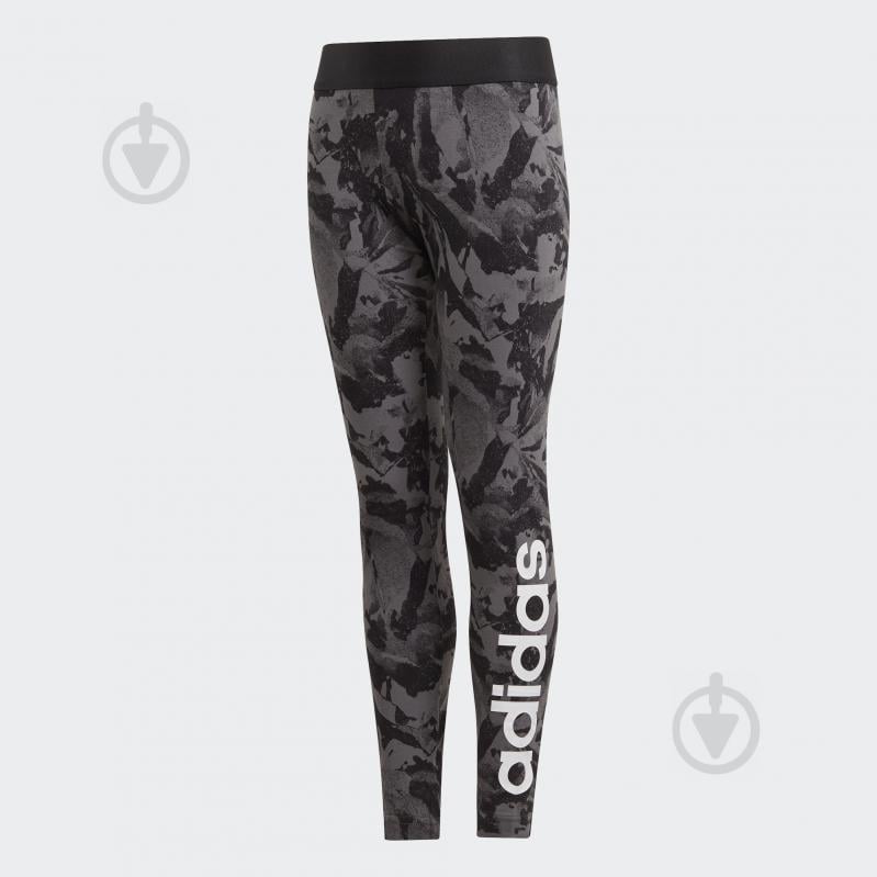 Лосини Adidas YG E AOP TIGHT DW9715 сірий - фото 1