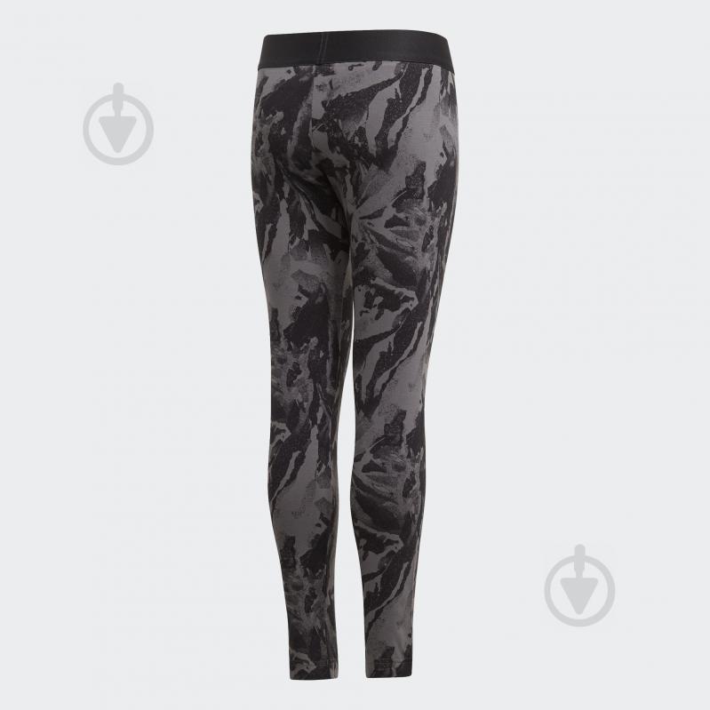 Лосини Adidas YG E AOP TIGHT DW9715 сірий - фото 2