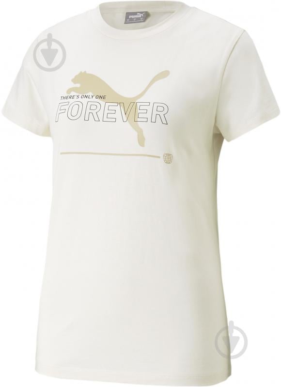 Футболка Puma ESS BETTER TEE 67330199 р.XS бежевий - фото 1