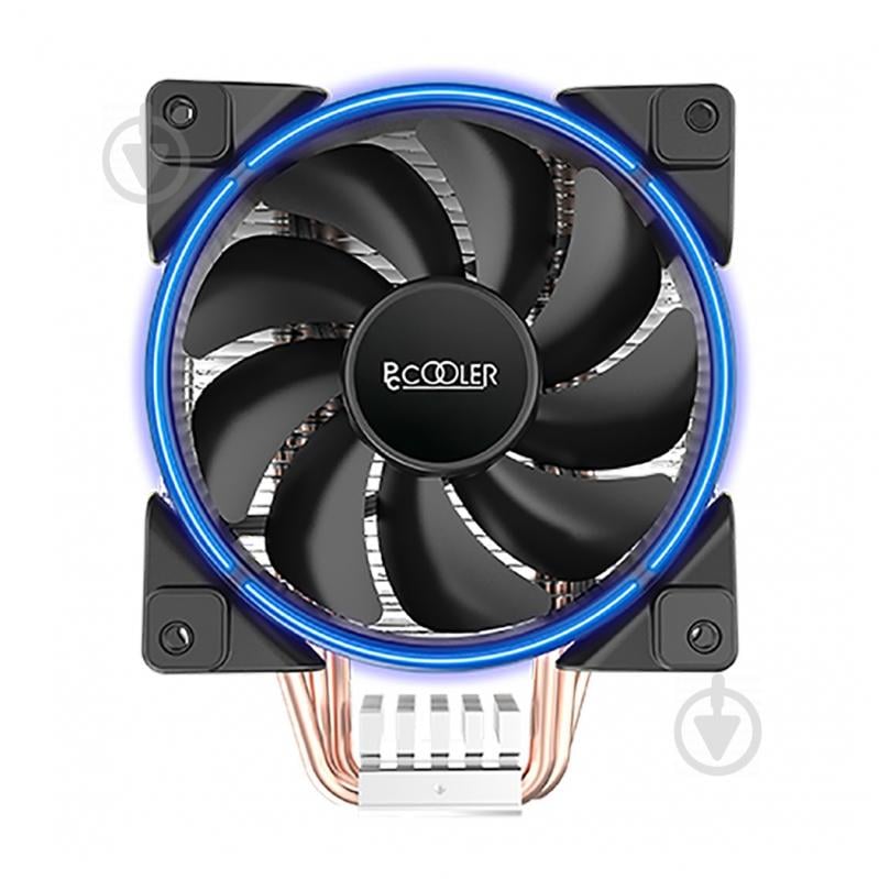 Процесорний кулер PcCooler GI-X4B V2, Blue lighting, TDP 145 Вт - фото 2