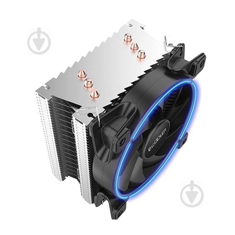 Процесорний кулер PcCooler GI-X4B V2, Blue lighting, TDP 145 Вт - фото 4