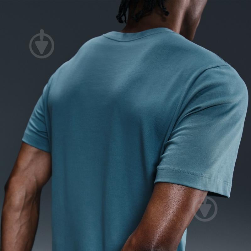 Футболка Nike M NK DF TEE DFC CREW SOLID AR6029-006 р.2XL бирюзовый - фото 9 Футболка Nike M NK DF TEE DFC CREW SOLID AR6029-006 р.2XL бирюзовый - фото 9