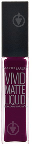 Блиск для губ Maybelline New York Color Sensational Vivid Matte 45 Possessed Plum 8 мл - фото 1