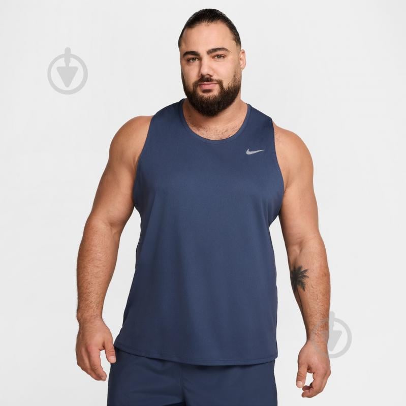Майка Nike M NK DF MILER TANK DV9321-437 р.2XL голубой - фото 6 Майка Nike M NK DF MILER TANK DV9321-437 р.2XL голубой - фото 6