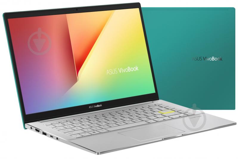 Ноутбук Asus VivoBook S S433EQ-EB261 14 (90NB0RK2-M04020) green - фото 1