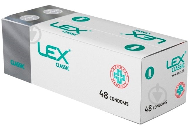 Презервативы LEX classic 48 шт. - фото 1 Презервативы LEX classic 48 шт. - фото 1