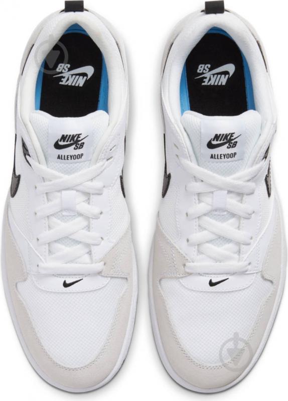 Кроссовки мужские демисезонные Nike SB ALLEYOOP CJ0882-100 р.40,5 белые - фото 7