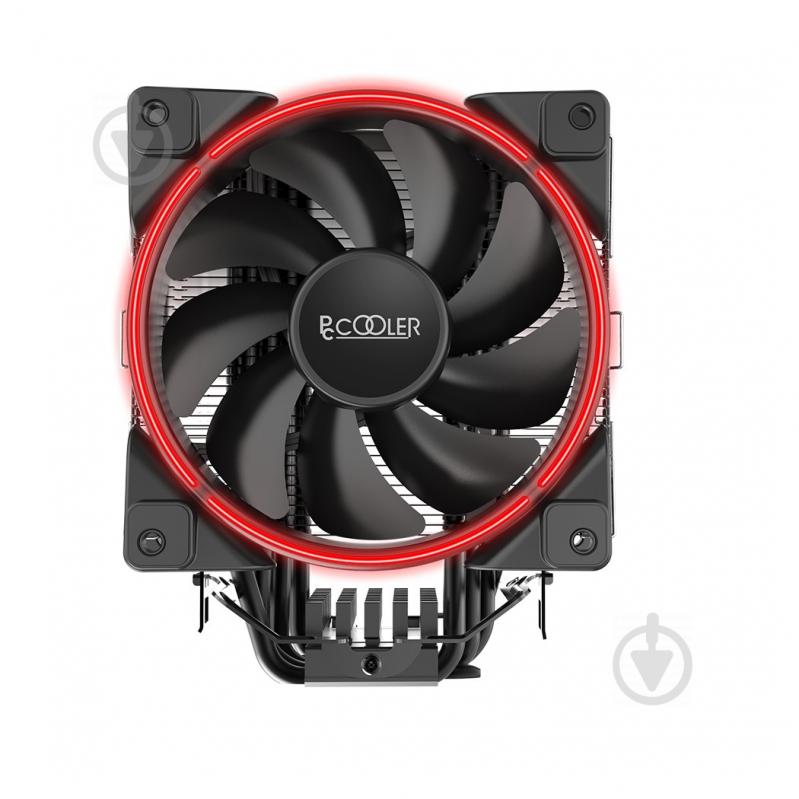 Процессорный кулер PcCooler GI-X6R, Red lighting, TDP 160 Вт - фото 2