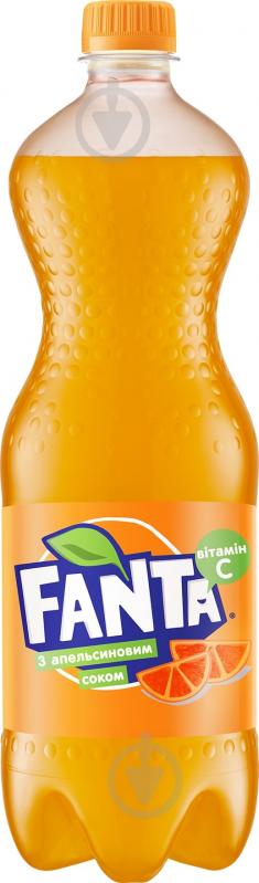 Безалкогольний напій Fanta Апельсин 1 л (5449000006272) - фото 1