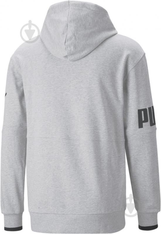 Джемпер Puma PUMA POWER COLORBLOCK HOODIE TR 67332504 р.L сірий - фото 2