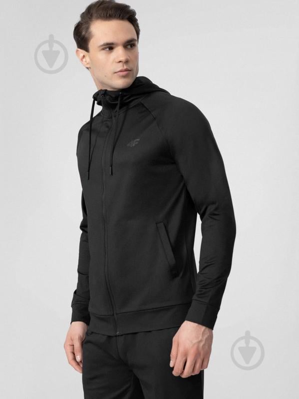 Джемпер 4F FUNCTIONAL SWEATSHIRT BLMF350 H4Z22-BLMF350-20S р. M чорний - фото 1