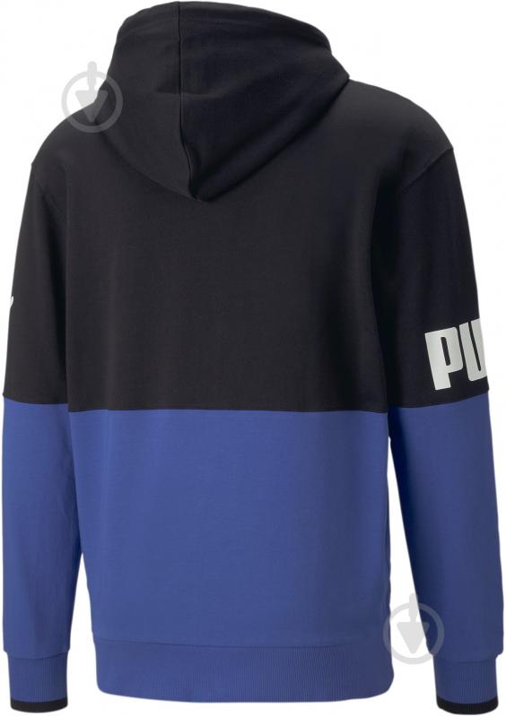 Джемпер Puma POWER COLORBLOCK FULL-ZIP HOODIE TR 67332792 р. XL синій - фото 2