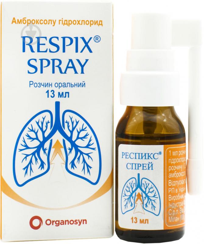 Респикс спрей 10 мг/0,2 мл 13 мл - фото 1 Респикс спрей 10 мг/0,2 мл 13 мл - фото 1