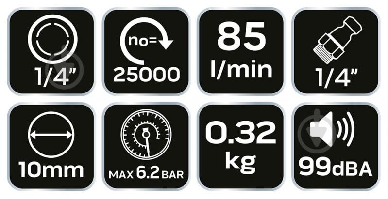 Пневмошлифмашина NEO tools 14-014 - фото 12