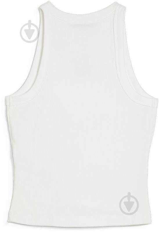 Футболка Puma CLASSICS RIBBED SLIM TANK 62437102 р.L білий - фото 2