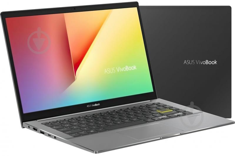 Ноутбук Asus VivoBook S S433EQ-AM251 14 (90NB0RK4-M03920) black - фото 1