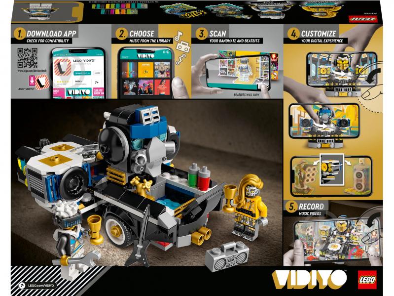 Конструктор LEGO Vidiyo Robo HipHop Car (Машина Хип-Хоп Робота) 43112 - фото 3