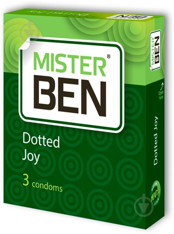 Презервативы Mister Ben dotted joy 3 шт. - фото 1