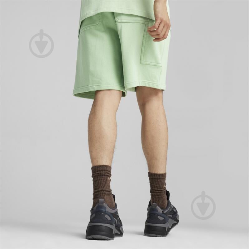 Шорти Puma DOWNTOWN SHORTS 8"" TR 62436689 р. S зелений - фото 4