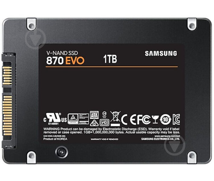 SSD-накопичувач Samsung 1000GB 2,5" SATA III 3D V-NAND (MZ-77E1T0B/EU) - фото 4