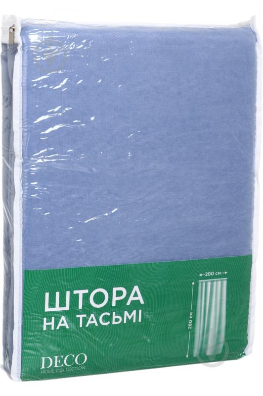 Штора на тасьмі 200x280 см волошкова 1951/29 Deco - фото 4