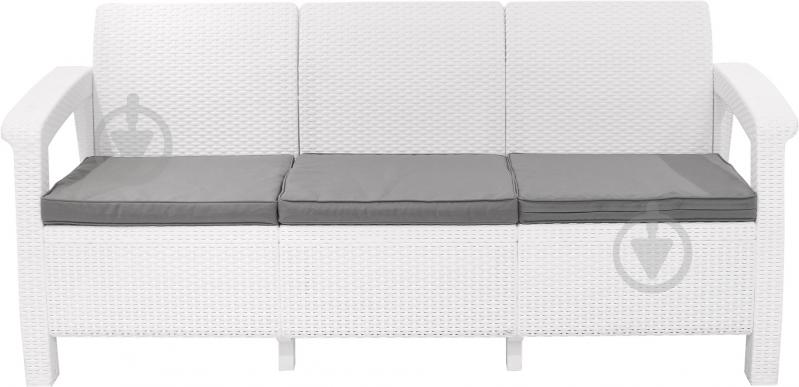 Диван садовый Keter Corfu love seat max 70х182 см белый - фото 2