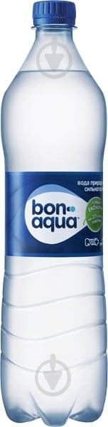 Вода BonAqua сильногазированная 1 л