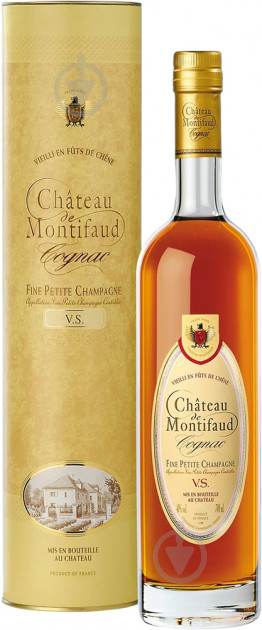 Коньяк Chateau de Montifaud VS Fine Petite Champagne 0,7 л - фото 1