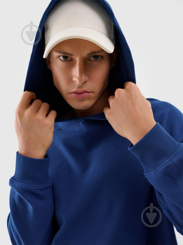 Джемпер 4F SWEATSHIRT M1558 4FWSS25TSWSM1558-46S р.L зелений - фото 4 Джемпер 4F SWEATSHIRT M1558 4FWSS25TSWSM1558-46S р.L зелений - фото 4