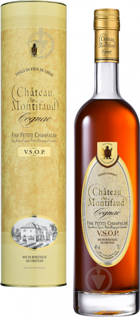Коньяк Chateau de Montifaud VSOP Fine Petite Champagne Жарнак 0,5 л - фото 1